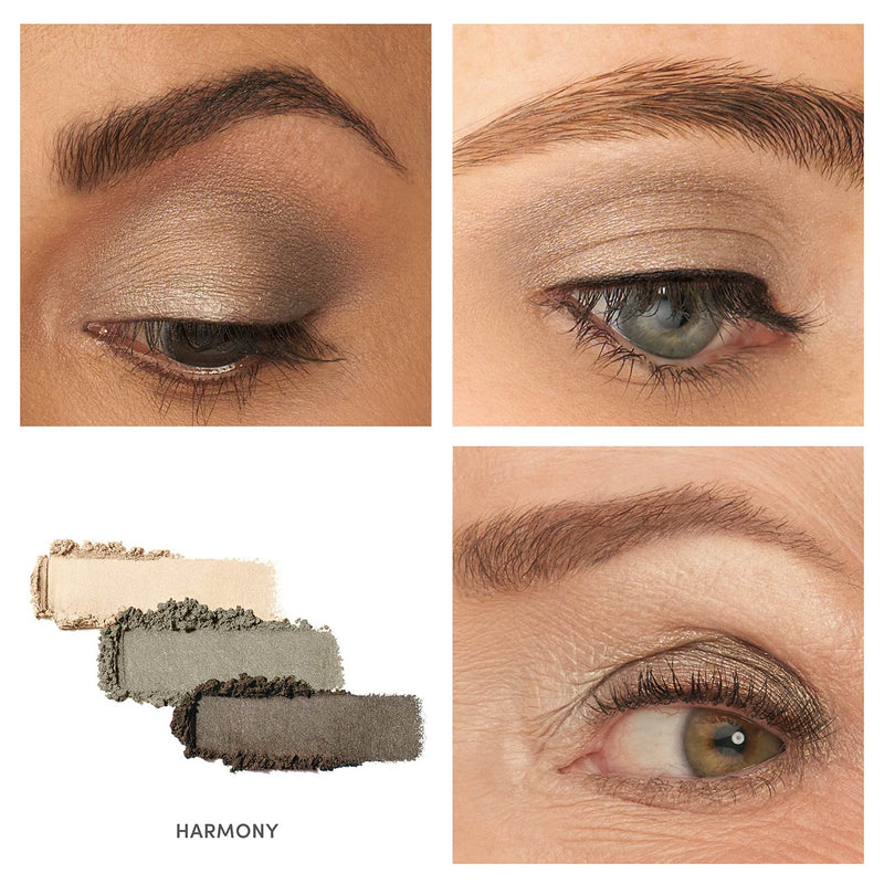jane iredale - Triple Eye Shadow - Harmony - Lidschatten - jane iredale Mineral Make-up - ZEITWUNDER Onlineshop - Kosmetik online kaufen