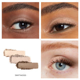 jane iredale - Triple Eye Shadow - Driftwood - Lidschatten - jane iredale Mineral Make-up - ZEITWUNDER Onlineshop - Kosmetik online kaufen