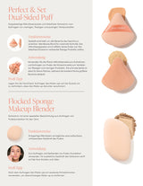 jane iredale - Dual Sided Puff - Make-up Quaste - jane iredale Mineral Make-up - ZEITWUNDER Onlineshop - Kosmetik online kaufen