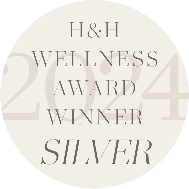 Das Siegel für die Auszeichnung H&H Wellness Award Winner Silver 2024 für Advanced Nutrition Programme