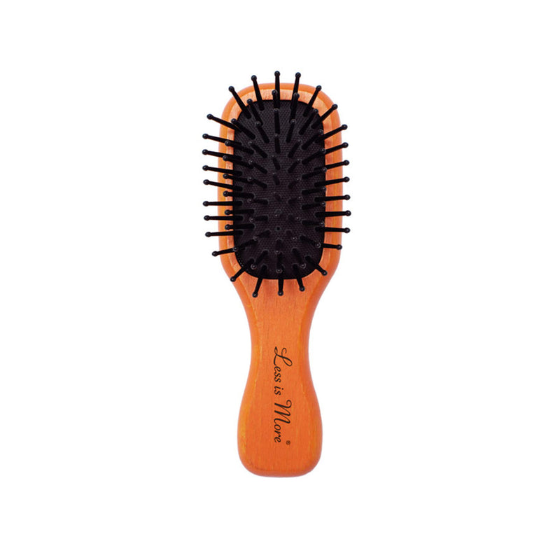 Less is More - Mini Brush - Nylon (Orange) - Haarbürste - Less is More - ZEITWUNDER Onlineshop - Kosmetik online kaufen