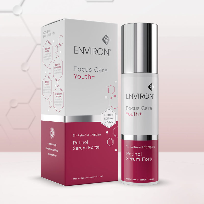 ENVIRON - Focus Care Youth+ Tri-Retinoid Complex Retinol Serum Forte - Limited Edition - Feuchtigkeitspflege - Environ Skin Care - ZEITWUNDER Onlineshop - Kosmetik online kaufen