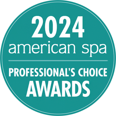 ZEITWUNDER Onlineshop - Siegel für die Auszeichnung mit dem American Spa Award 2024 für die Make-up Marke jane iredale.
