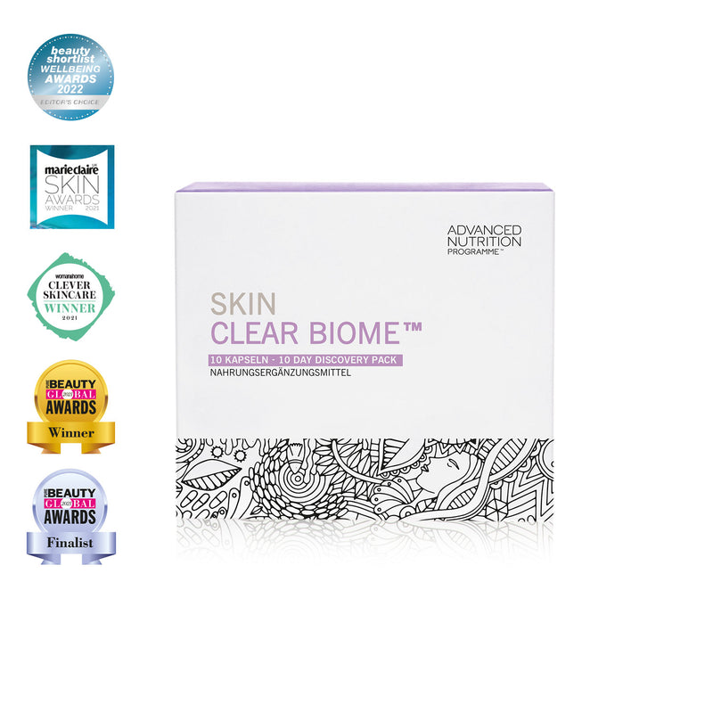 Advanced Nutrition Programme - Skin Clear Biome - Discovery Pack - Nahrungsergänzung - Advanced Nutrition Programme - ZEITWUNDER Onlineshop - Kosmetik online kaufen