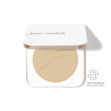 jane iredale - Puderdose leer - Weiß/Gold - Puderdose - jane iredale Mineral Make-up - ZEITWUNDER Onlineshop - Kosmetik online kaufen