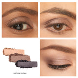 jane iredale - Triple Eye Shadow - Brown Sugar - Lidschatten - jane iredale Mineral Make-up - ZEITWUNDER Onlineshop - Kosmetik online kaufen