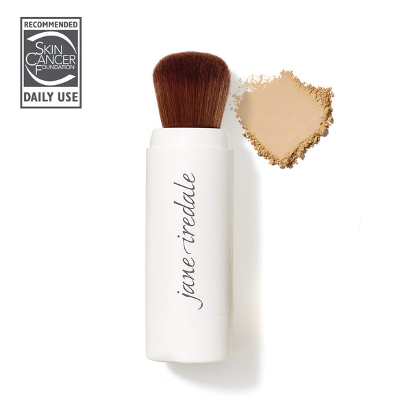 jane iredale - Amazing Base Refillable Brush - Warm Sienna - Nachfüllbarer Make-up Pinsel - jane iredale Mineral Make-up - ZEITWUNDER Onlineshop - Kosmetik online kaufen