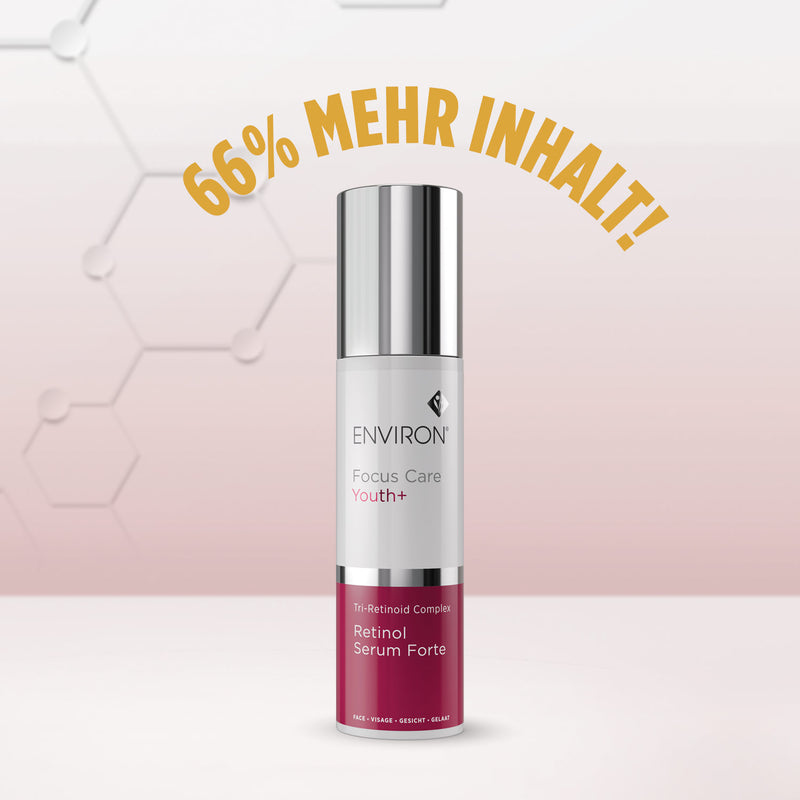 ENVIRON - Focus Care Youth+ Tri-Retinoid Complex Retinol Serum Forte - Limited Edition - Feuchtigkeitspflege - Environ Skin Care - ZEITWUNDER Onlineshop - Kosmetik online kaufen