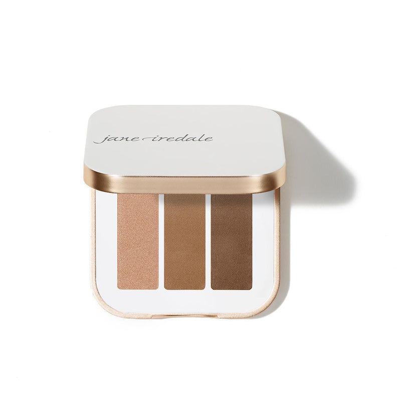 jane iredale - Triple Eye Shadow - Triple Cognac - Lidschatten - jane iredale Mineral Make-up - ZEITWUNDER Onlineshop - Kosmetik online kaufen