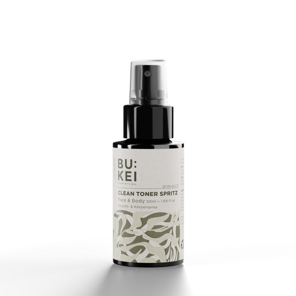 BU:KEI - Clean Toner Spritz - Discovery Size - Feuchtigkeitsspray - BU:KEI Beauty - ZEITWUNDER Onlineshop - Kosmetik online kaufen