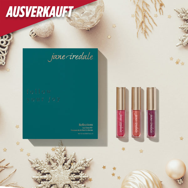 jane iredale - Reflections Lip Gloss Kit - Limited Edition - Make-up Kit - jane iredale Mineral Make-up - ZEITWUNDER Onlineshop - Kosmetik online kaufen