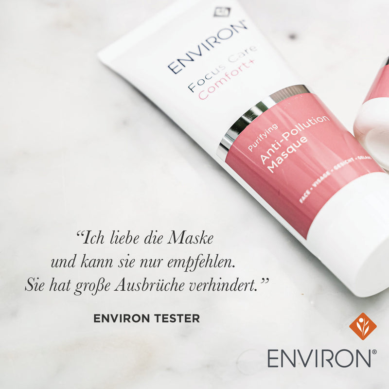 ENVIRON - Focus Care Comfort+ Purifying Anti-Pollution Masque - Gesichtsmaske - Environ Skin Care - ZEITWUNDER Onlineshop - Kosmetik online kaufen