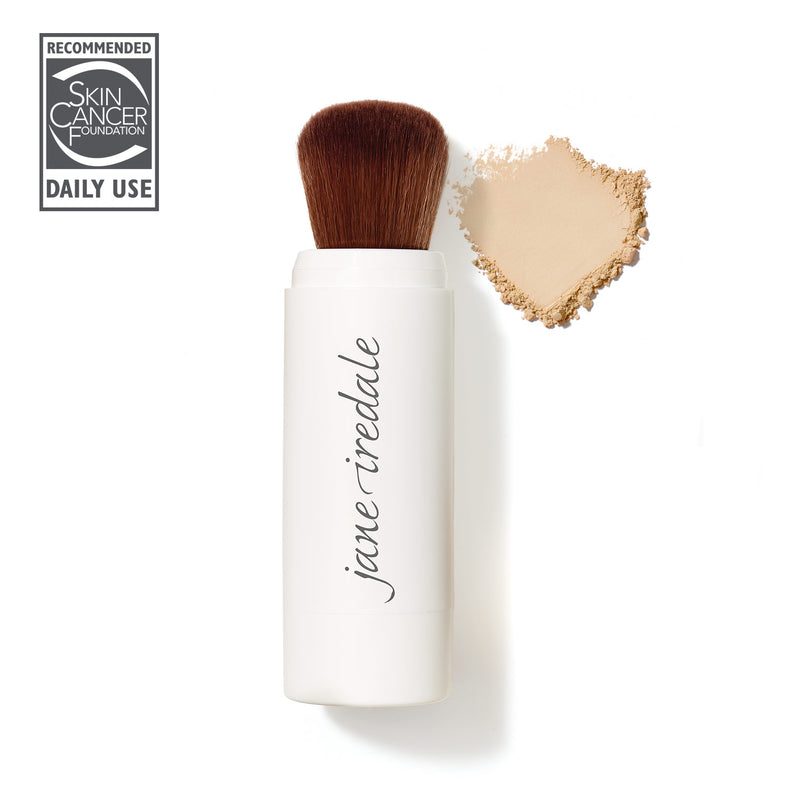 jane iredale - Amazing Base Refillable Brush - Satin - Nachfüllbarer Make-up Pinsel - jane iredale Mineral Make-up - ZEITWUNDER Onlineshop - Kosmetik online kaufen
