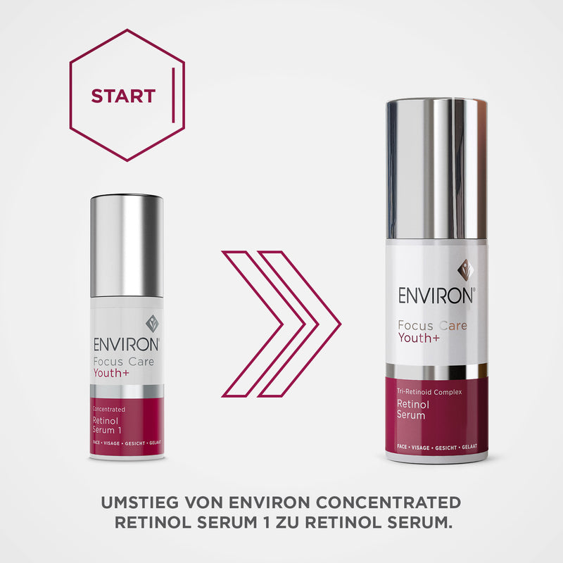 ENVIRON - Focus Care Youth+ Tri-Retinoid Complex Retinol Serum - Feuchtigkeitspflege - Environ Skin Care - ZEITWUNDER Onlineshop - Kosmetik online kaufen