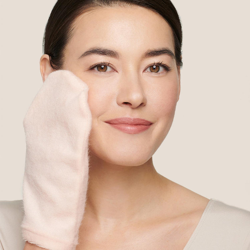 jane iredale - Magic Mitt Peach - Waschhandschuh - jane iredale Mineral Make-up - ZEITWUNDER Onlineshop - Kosmetik online kaufen