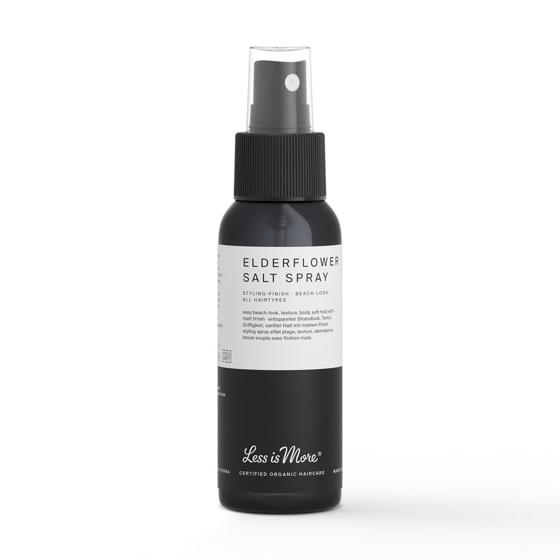 Less is More - Elderflower Salt Spray - Reisegröße - Haarstyling - Less is More - ZEITWUNDER Onlineshop - Kosmetik online kaufen