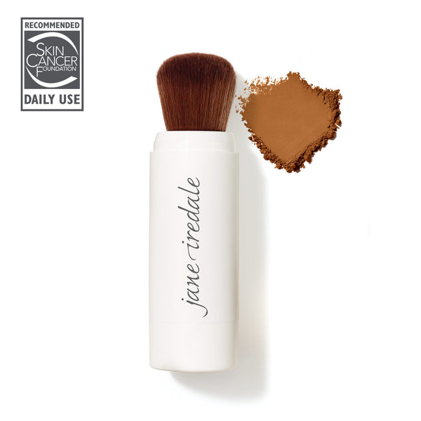 jane iredale - Amazing Base Refillable Brush - Warm Brown - Nachfüllbarer Make-up Pinsel - jane iredale Mineral Make-up - ZEITWUNDER Onlineshop - Kosmetik online kaufen