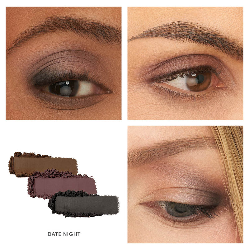 jane iredale - Triple Eye Shadow - Date Night (Auslaufartikel) - Lidschatten - jane iredale Mineral Make-up - ZEITWUNDER Onlineshop - Kosmetik online kaufen