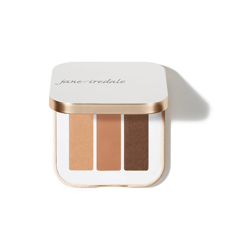 jane iredale - Triple Eye Shadow - Honeysuckle - Lidschatten - jane iredale Mineral Make-up - ZEITWUNDER Onlineshop - Kosmetik online kaufen