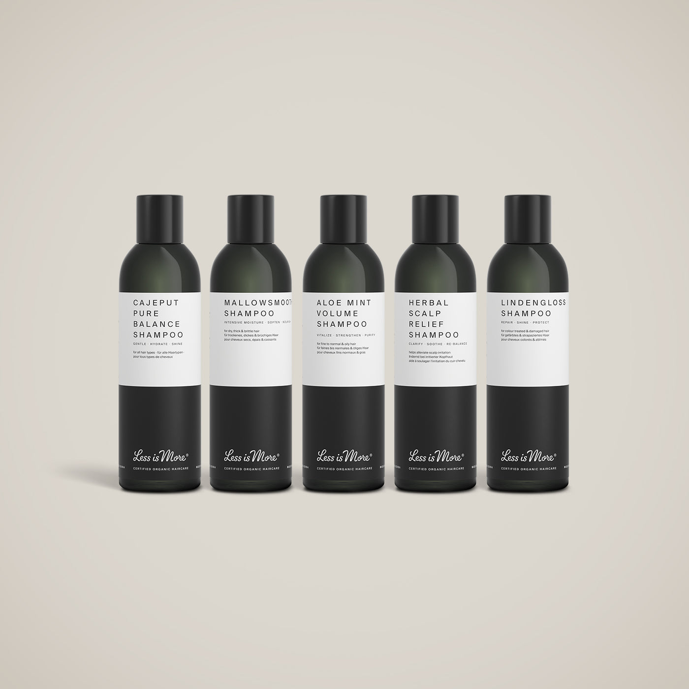 less is more aloe mint volume shampoo Less is More