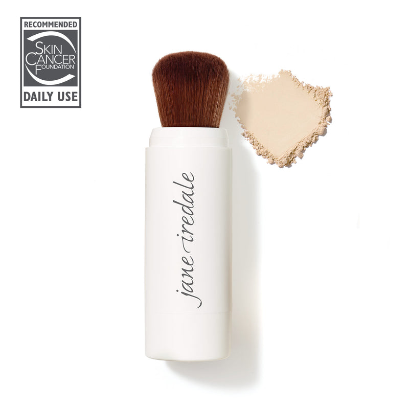 jane iredale - Amazing Base Refillable Brush - Light Beige - Nachfüllbarer Make-up Pinsel - jane iredale Mineral Make-up - ZEITWUNDER Onlineshop - Kosmetik online kaufen