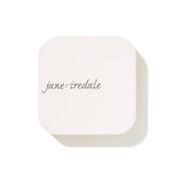 jane iredale - Puderdose leer - Weiß/Gold - Puderdose - jane iredale Mineral Make-up - ZEITWUNDER Onlineshop - Kosmetik online kaufen