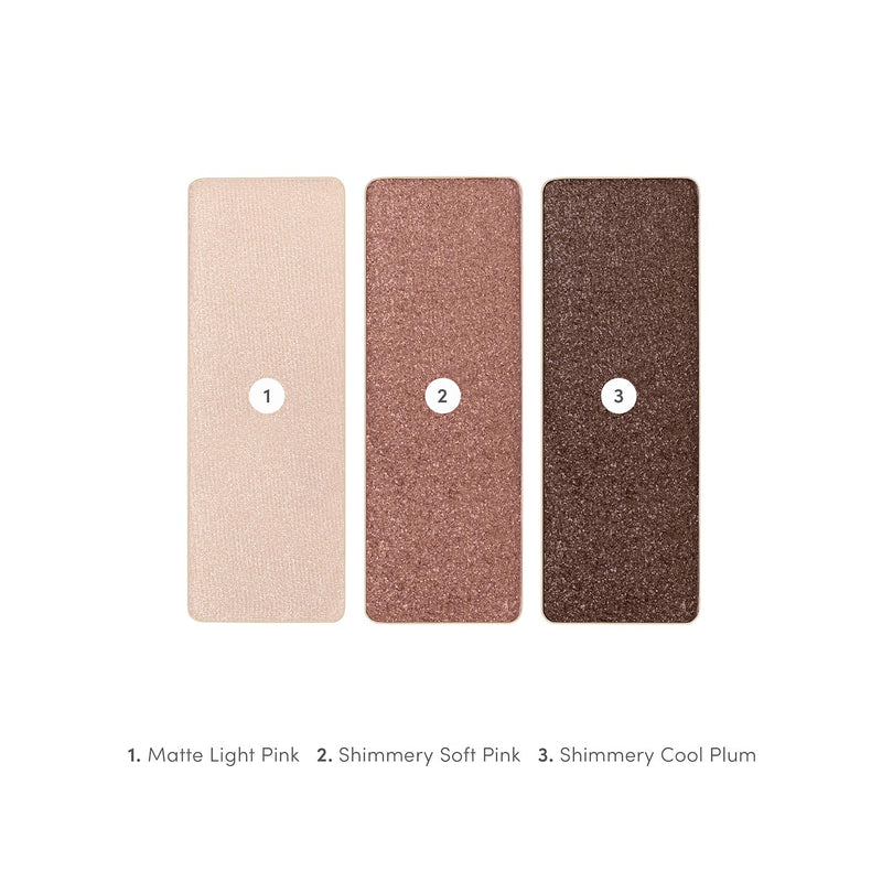 jane iredale - Triple Eye Shadow - Pink Quartz - Lidschatten - jane iredale Mineral Make-up - ZEITWUNDER Onlineshop - Kosmetik online kaufen