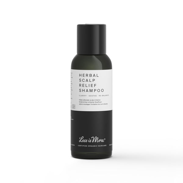 Less is More - Herbal Scalp Relief Shampoo - Reisegröße - Shampoo - Less is More - ZEITWUNDER Onlineshop - Kosmetik online kaufen