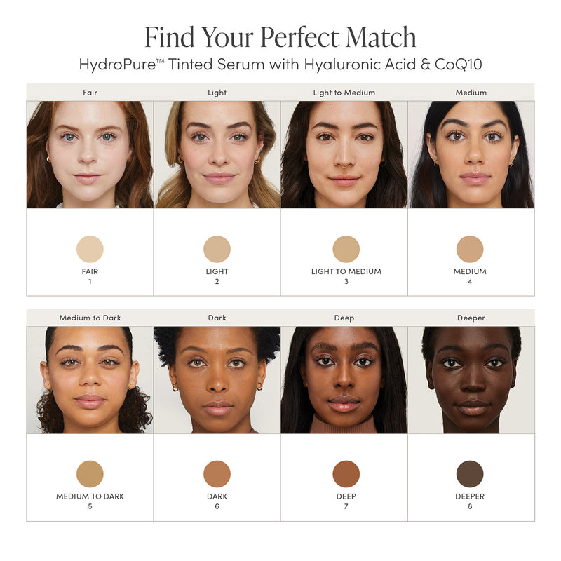 jane iredale - HydroPure Tinted Serum 2 - Light - Flüssige Foundation - jane iredale Mineral Make-up - ZEITWUNDER Onlineshop - Kosmetik online kaufen